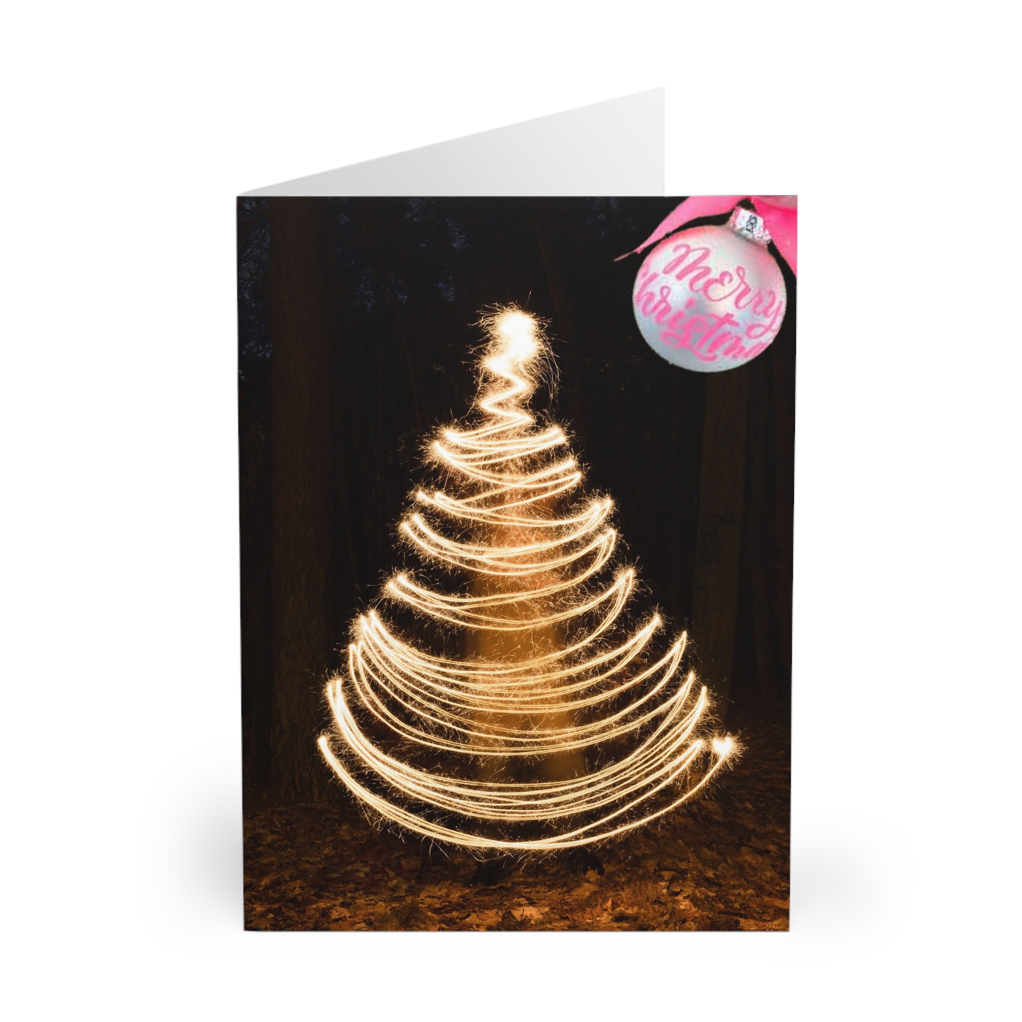 Christmas Tree Printed Greeting Cards