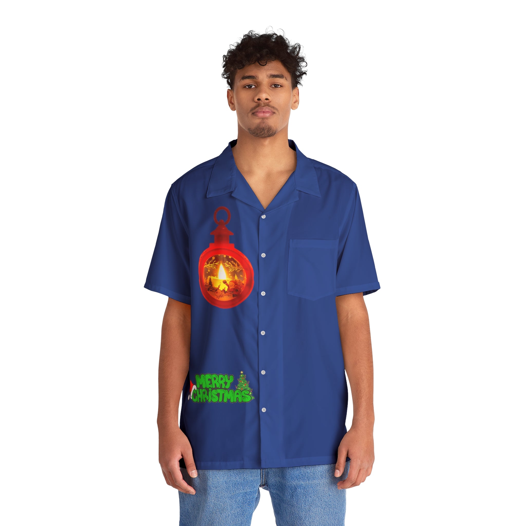 Men's Christmas Hawaiian Shirt