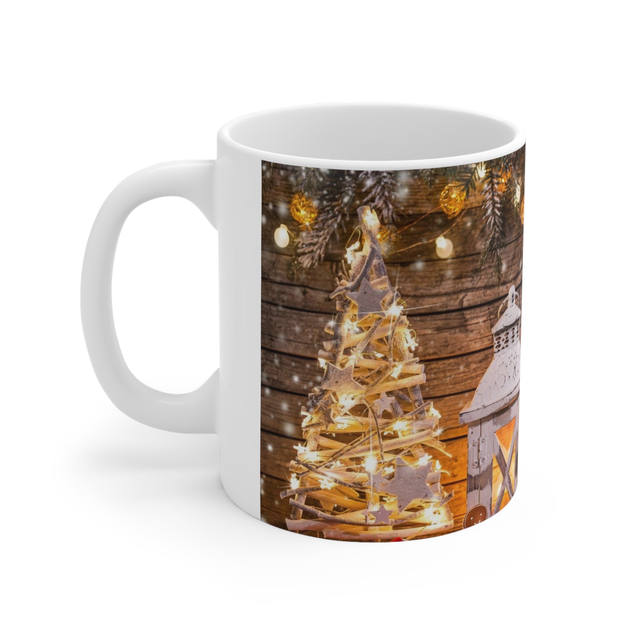 Christmas Tree Printed Ceramic Mug