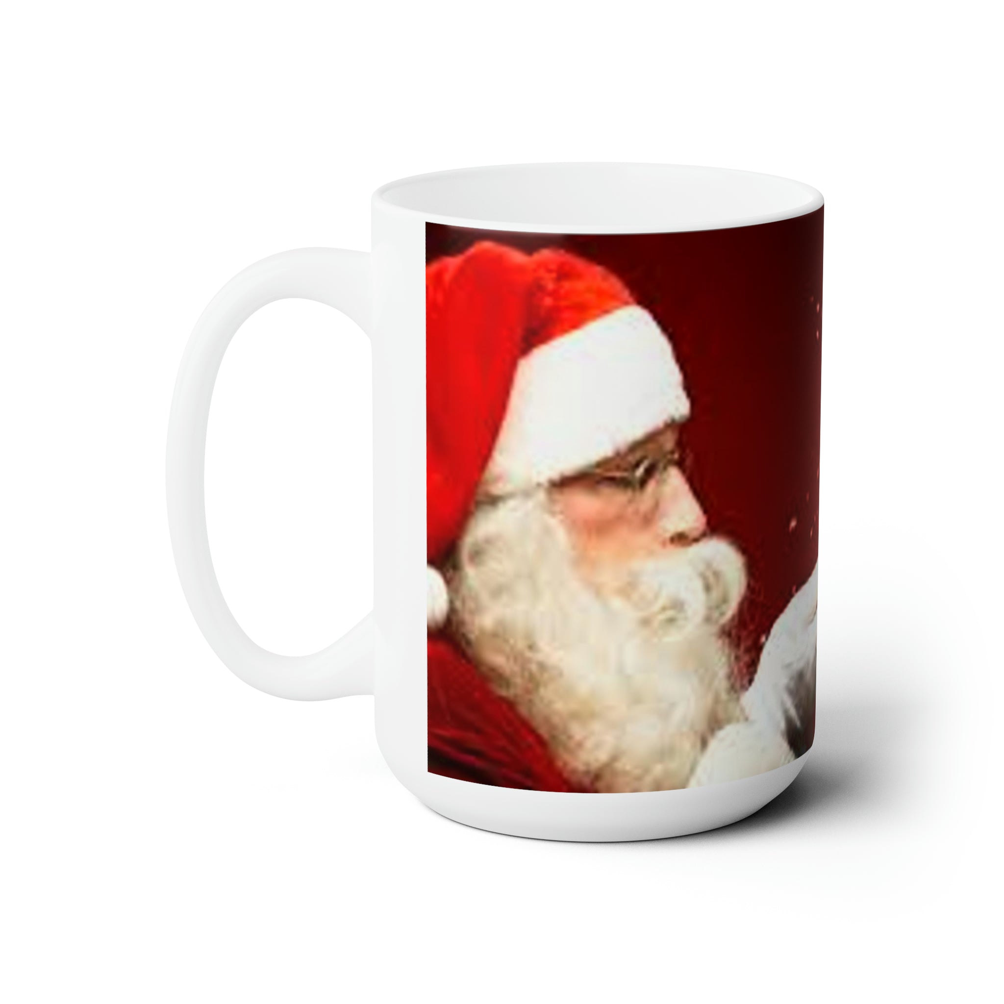 Ceramic Santa Printed Mug