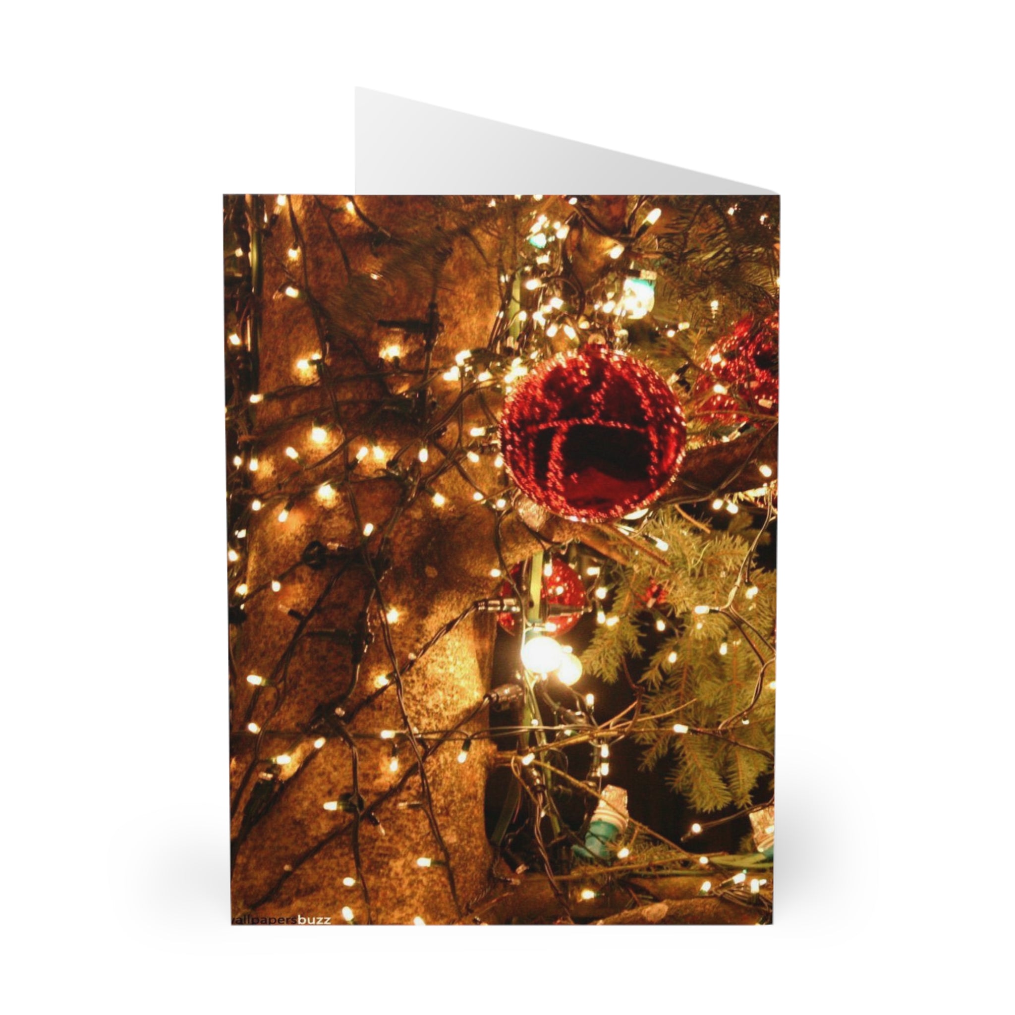 Christmas Pendulum Printed Greeting Cards