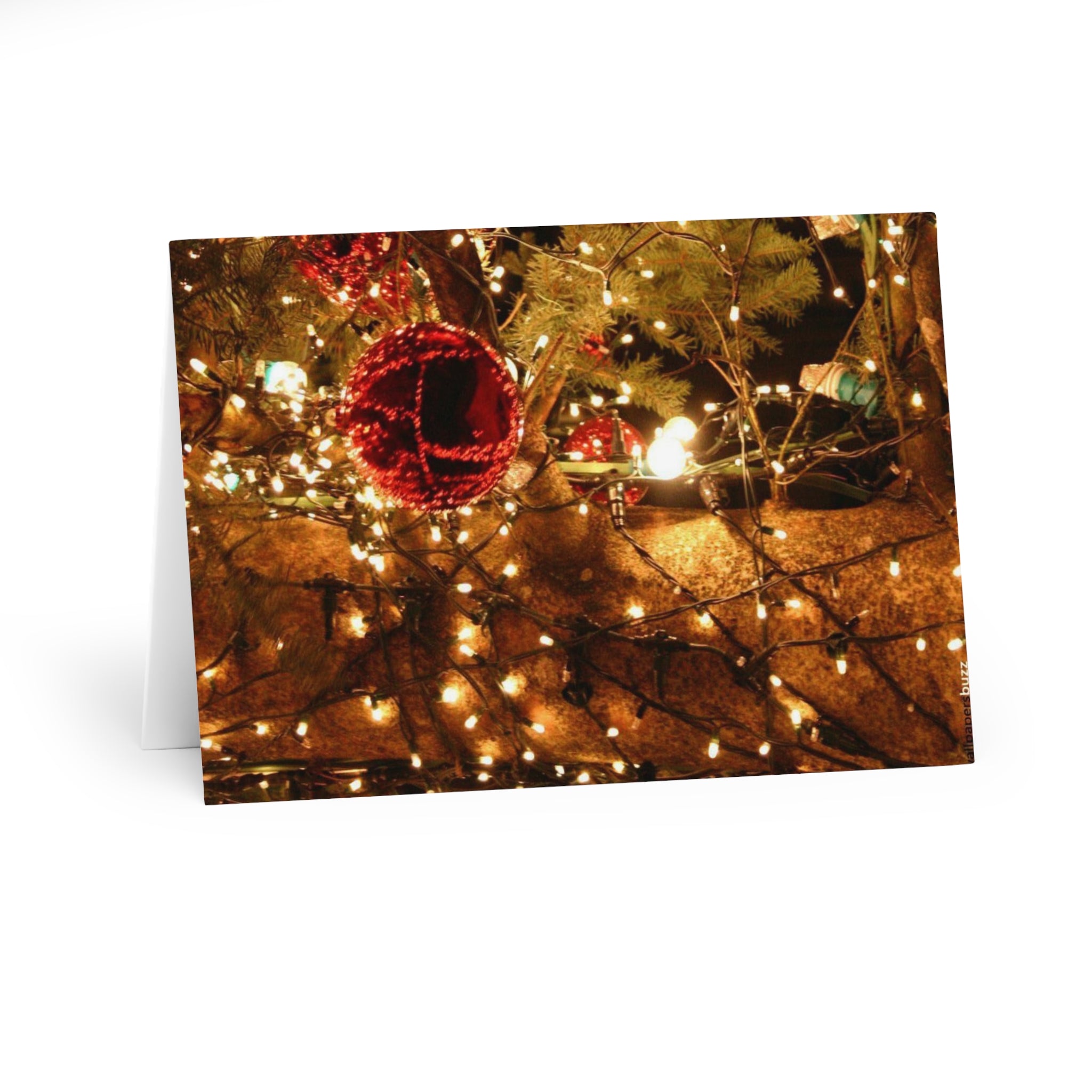 Christmas Pendulum Printed Greeting Cards