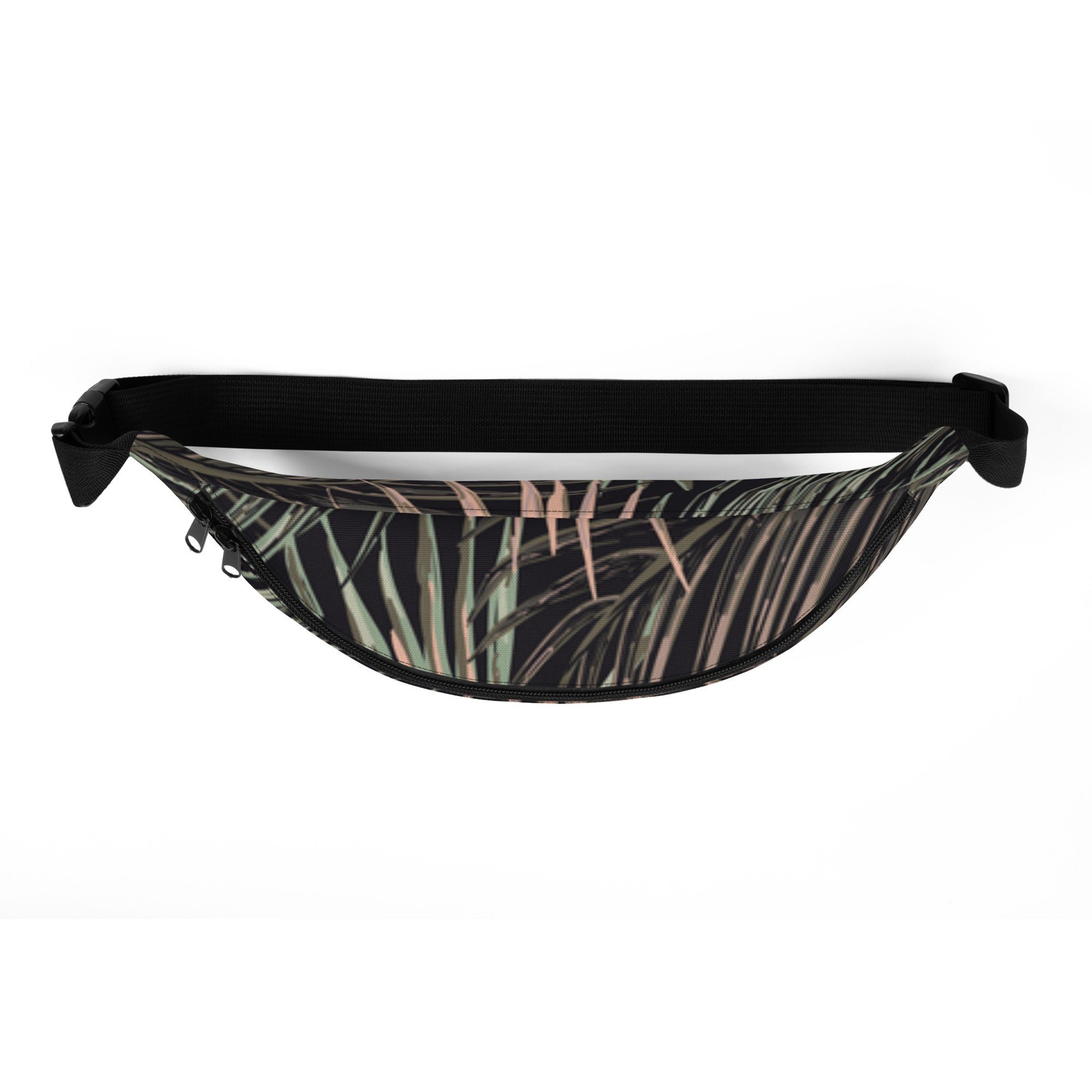All Over Leaf Printed Fanny Pack