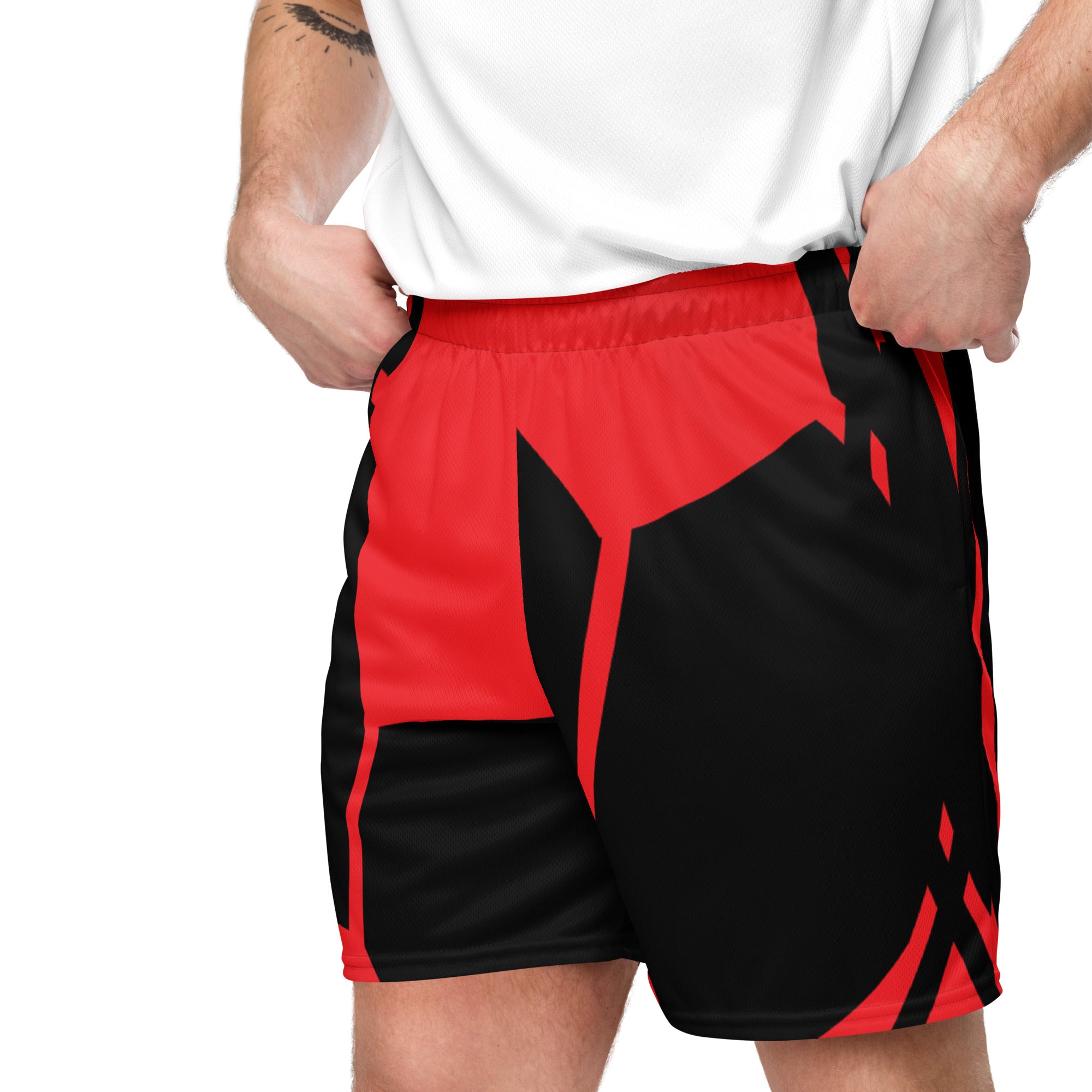 All Over Football Printed Shorts