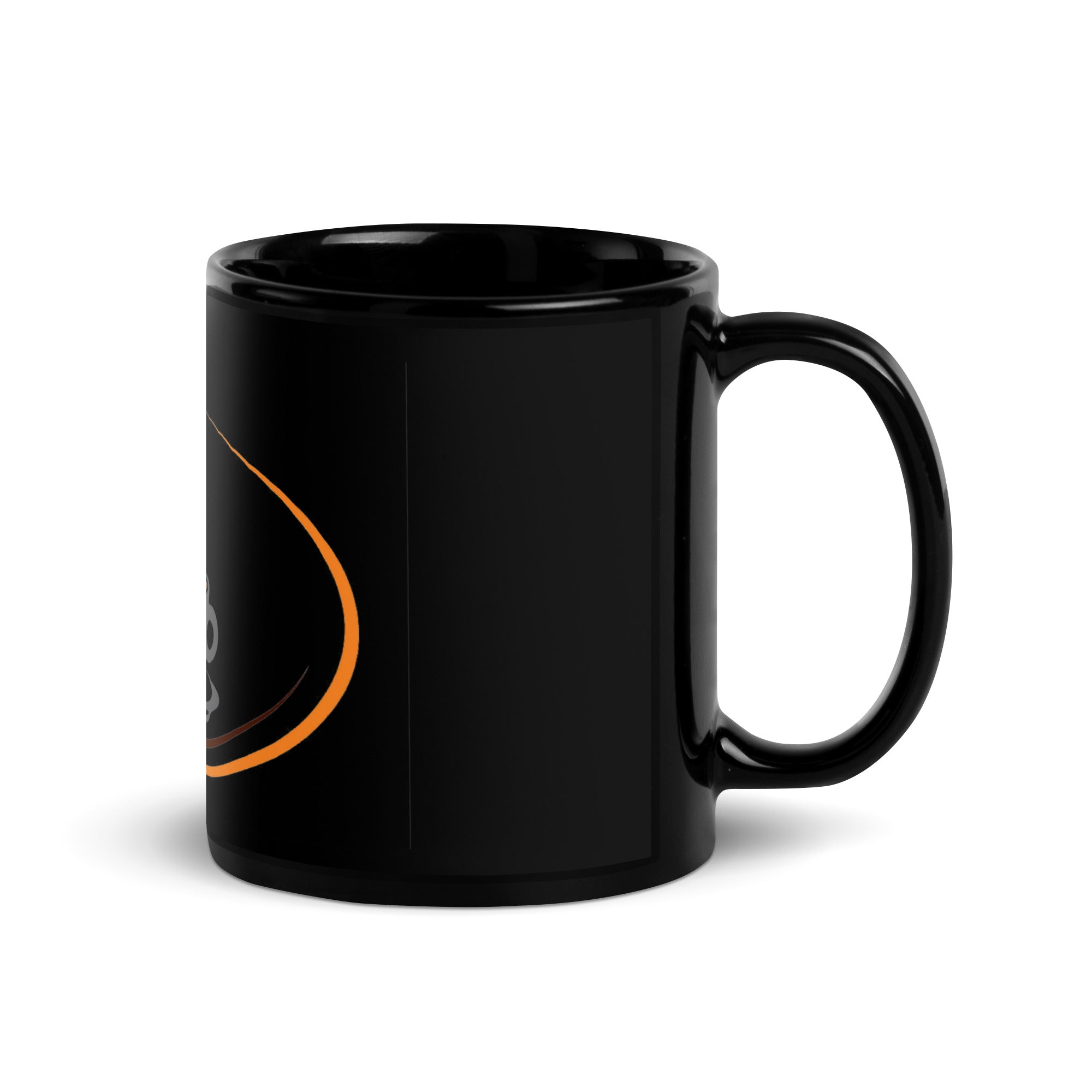 Black Glossy Mug