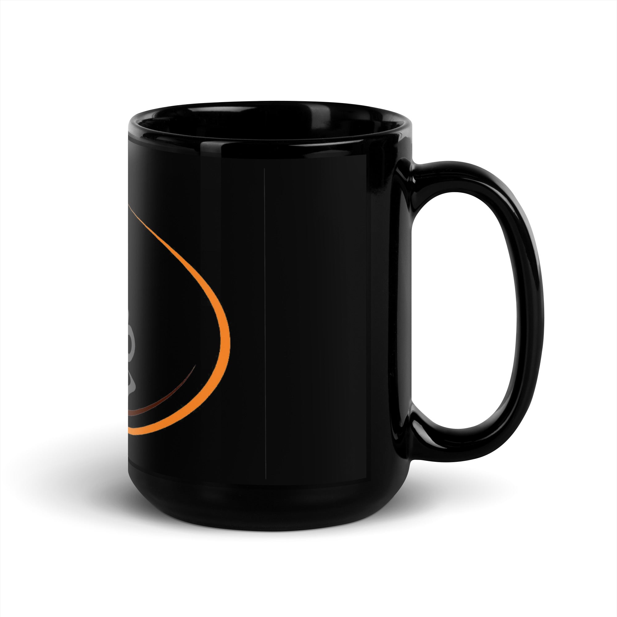 Black Glossy Mug