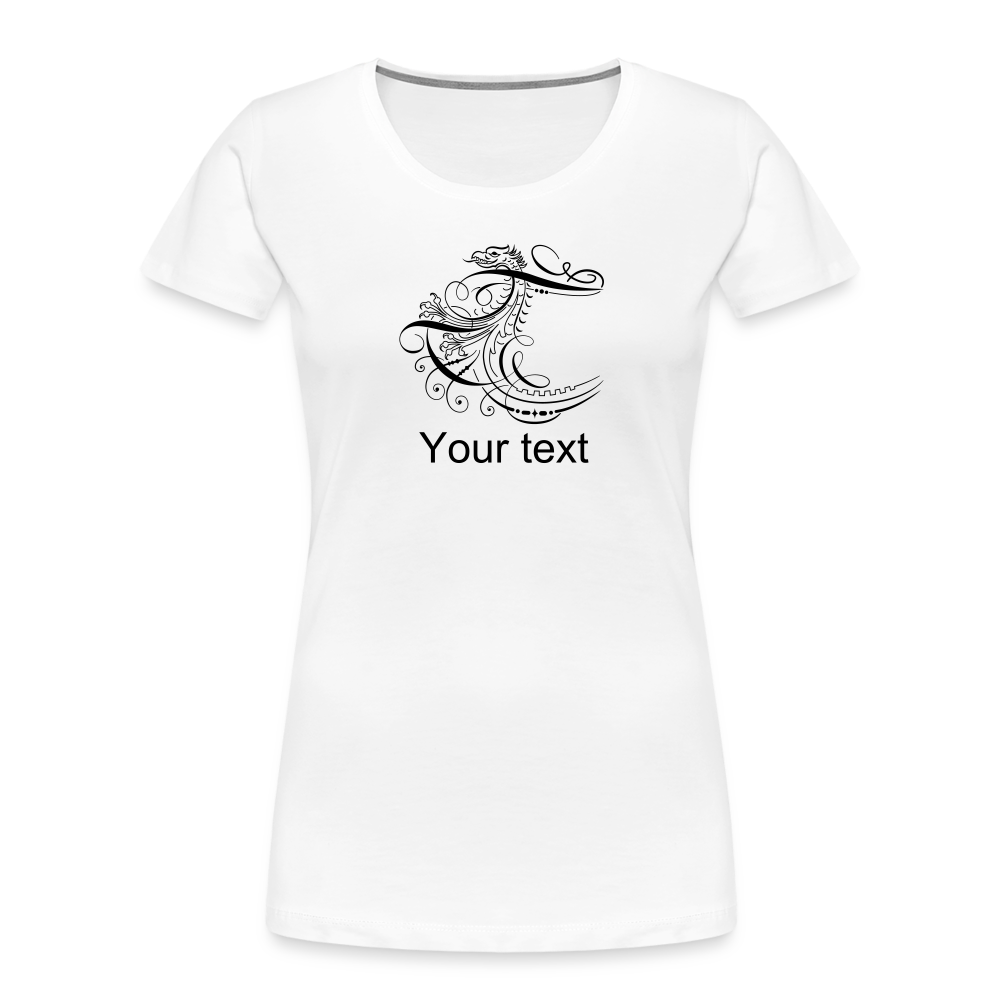 Women’s Premium Organic T-Shirt - white