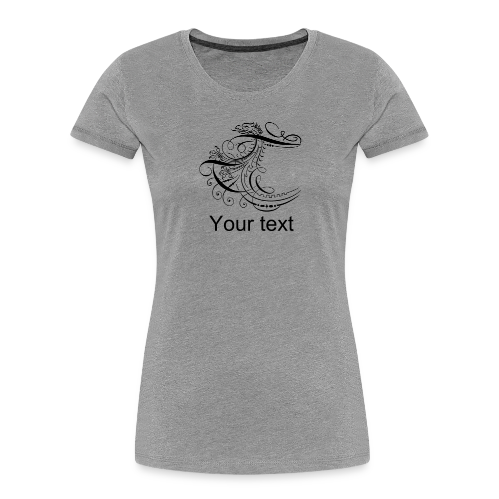 Women’s Premium Organic T-Shirt - heather gray