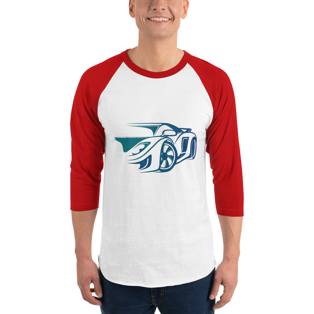 3/4 sleeve raglan shirt