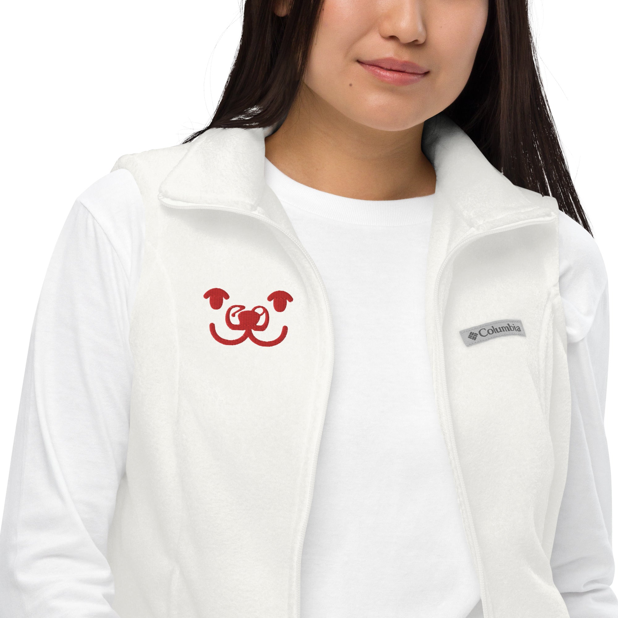 Women’s Columbia fleece vest