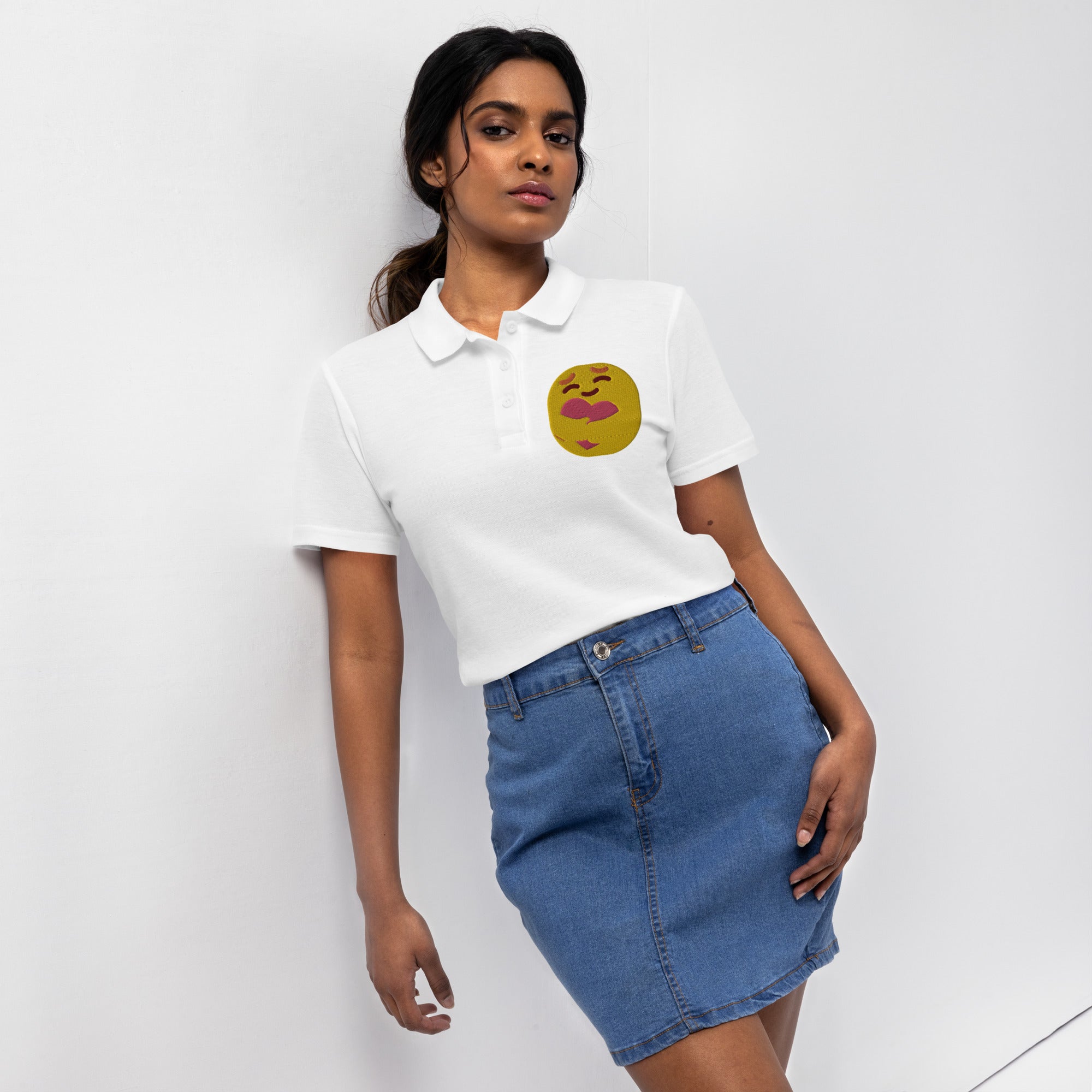 Women’s pique polo shirt